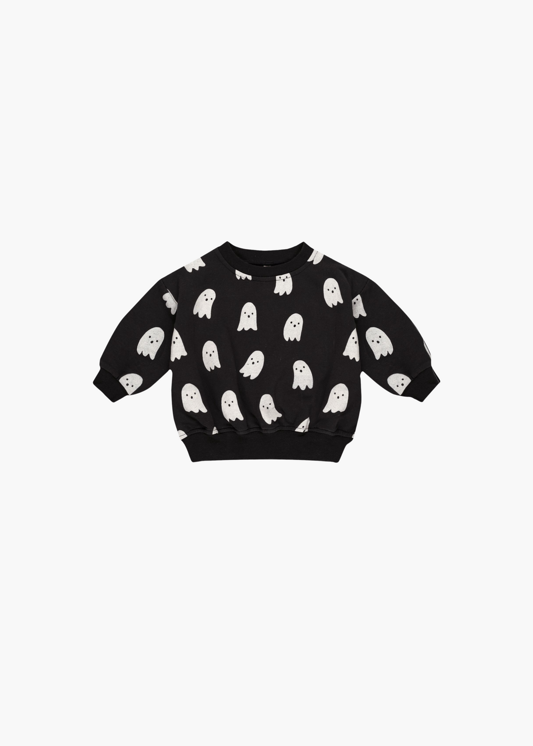 Relaxed Fleece Sweatshirt || Ghosts-FINAL SALE