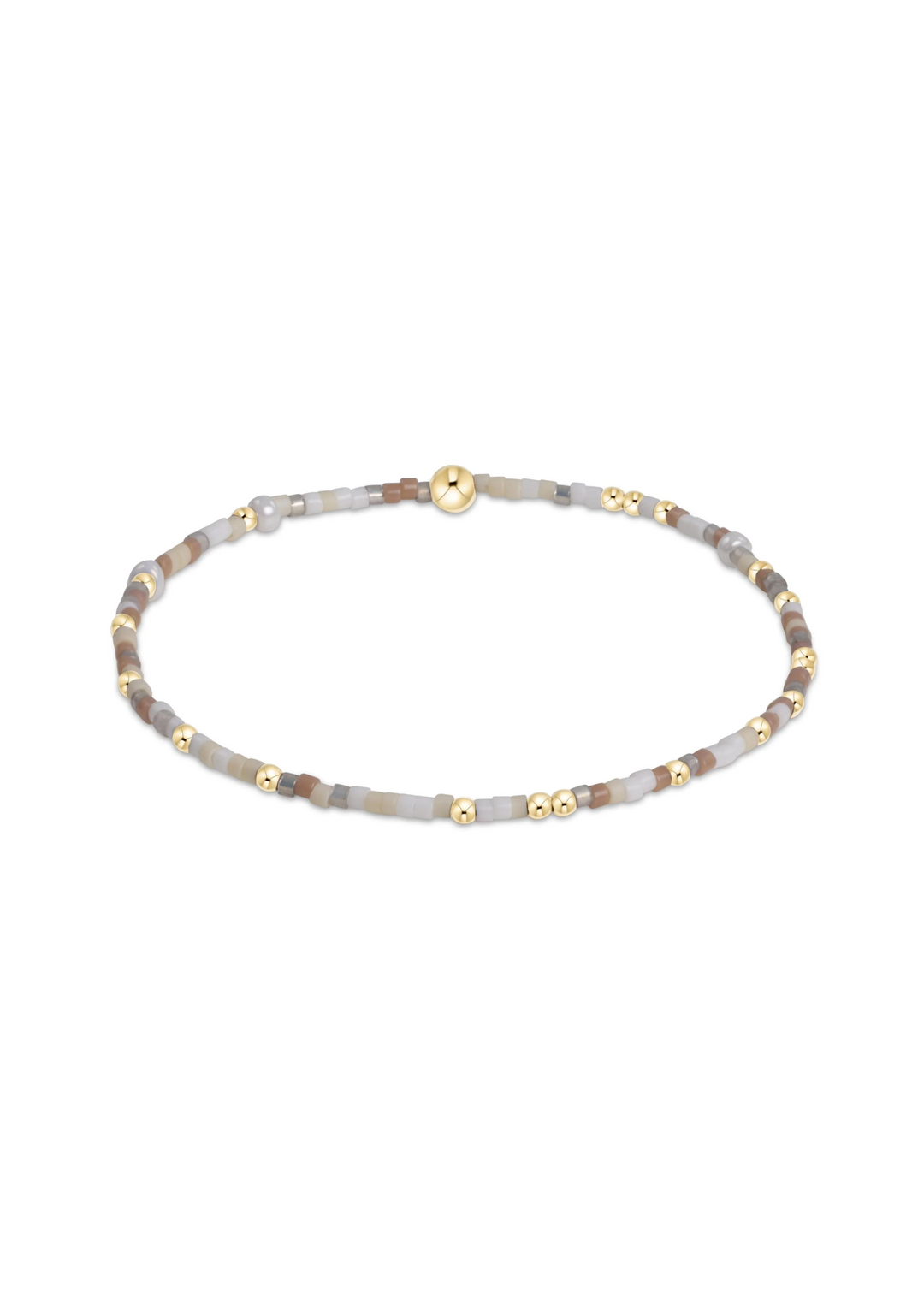 egirl Hope Unwritten Bracelet - Say It Ain't Snow - be you. Small Gold Disc