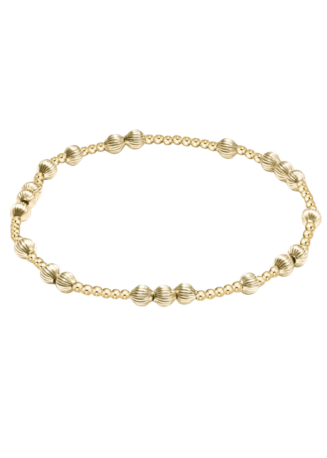 Hope Unwritten Dignity 4mm Bead Bracelet - Gold