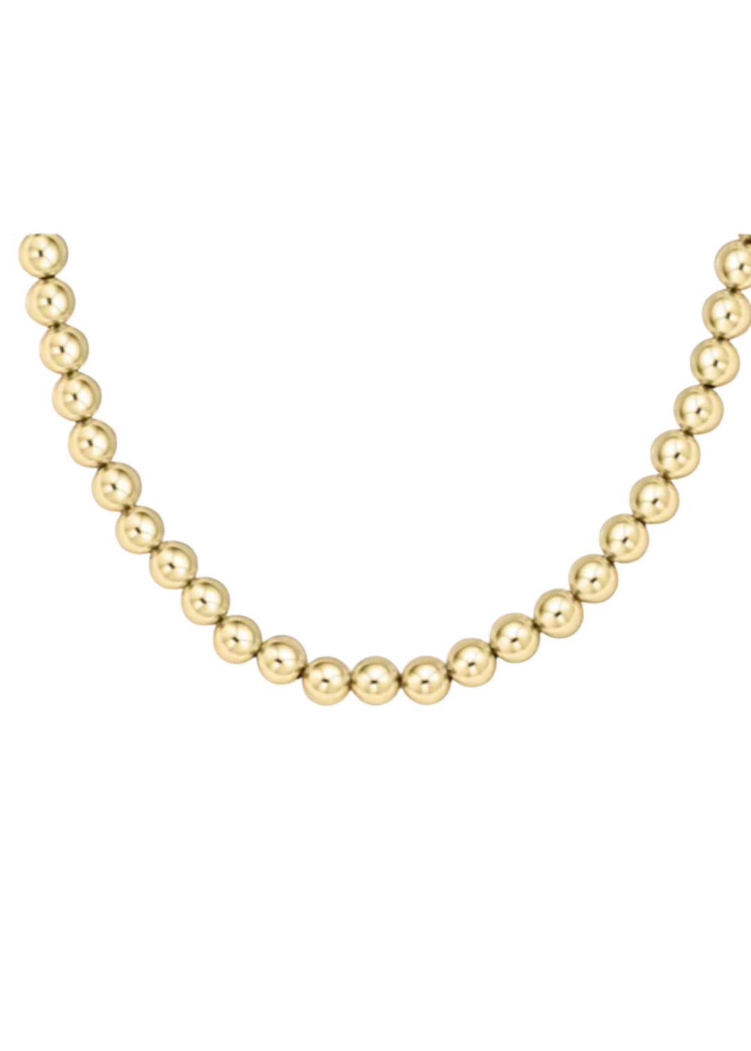 15" Choker Classic Gold 7mm Bead