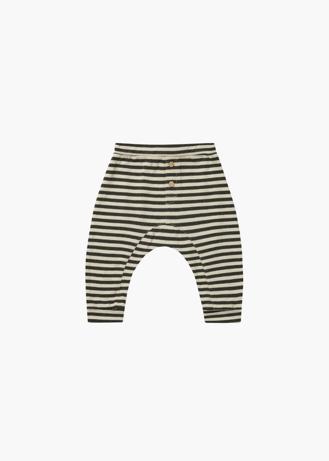 baby cru pant || black stripe - FINAL SALE
