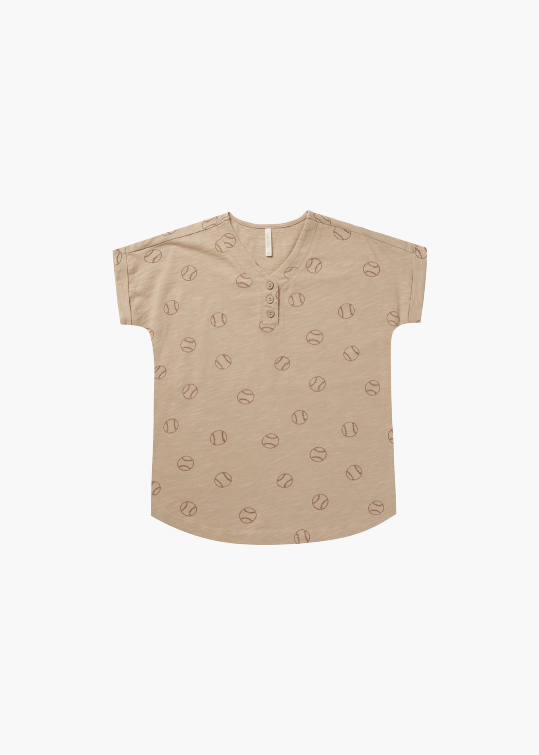 henley shirt dress || baseball - FINAL SALE