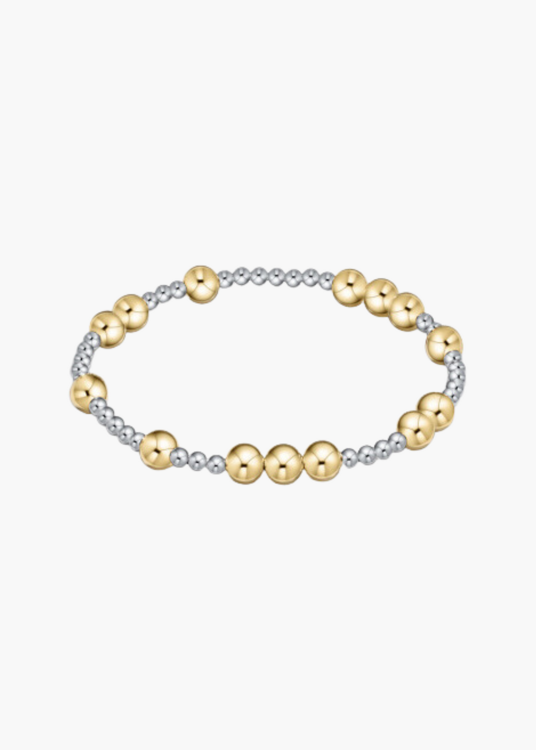 Hope Unwritten 6mm Bead Bracelet - Mixed Metal