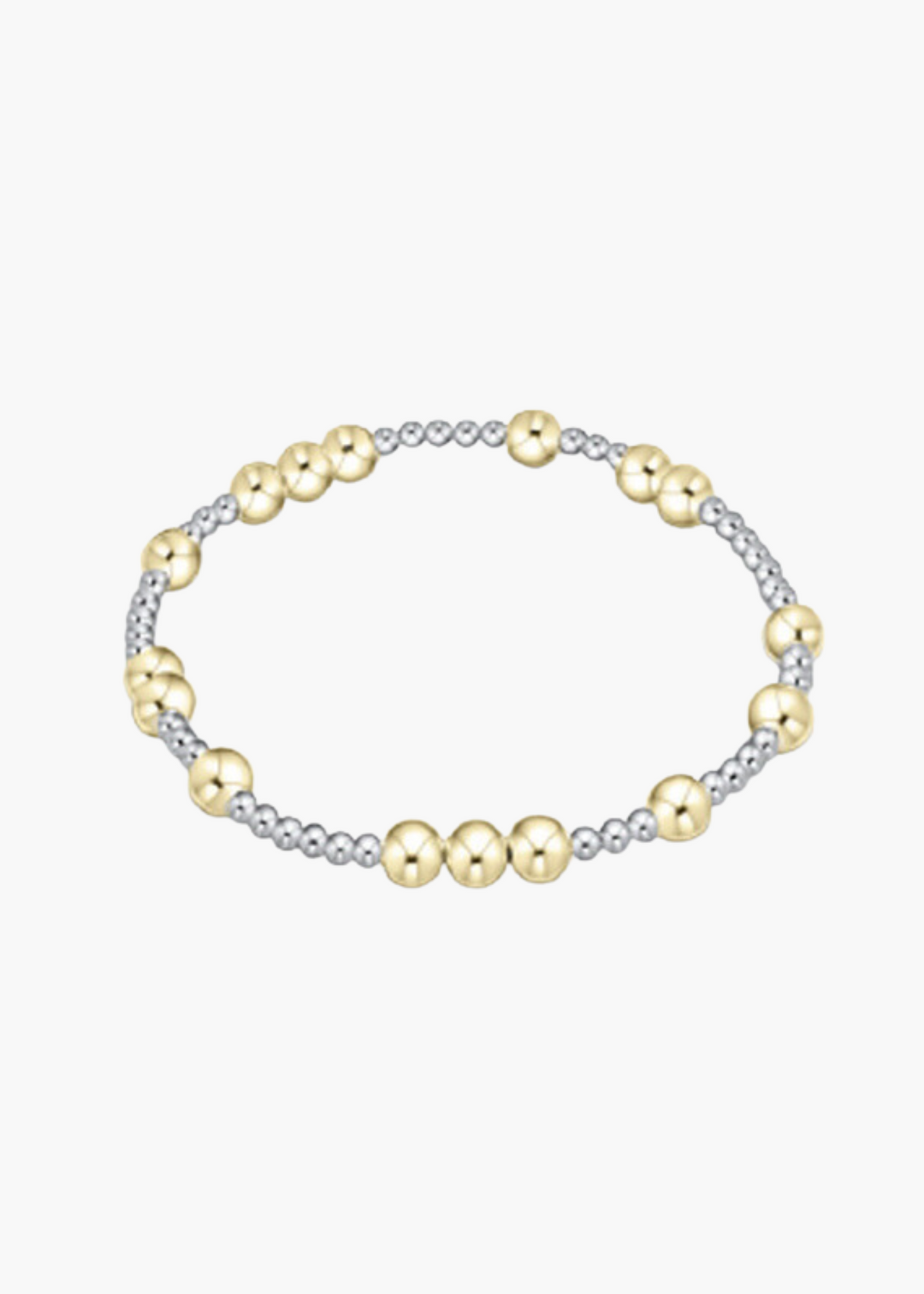 Hope Unwritten 5mm Bead Bracelet - Mixed Metal