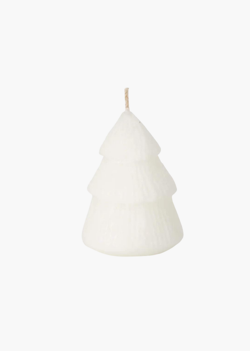 White Christmas Tree Candle Macy Carlisle