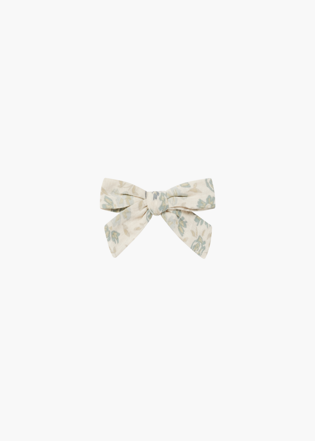 Girl Bow || Blue Floral - FINAL SALE