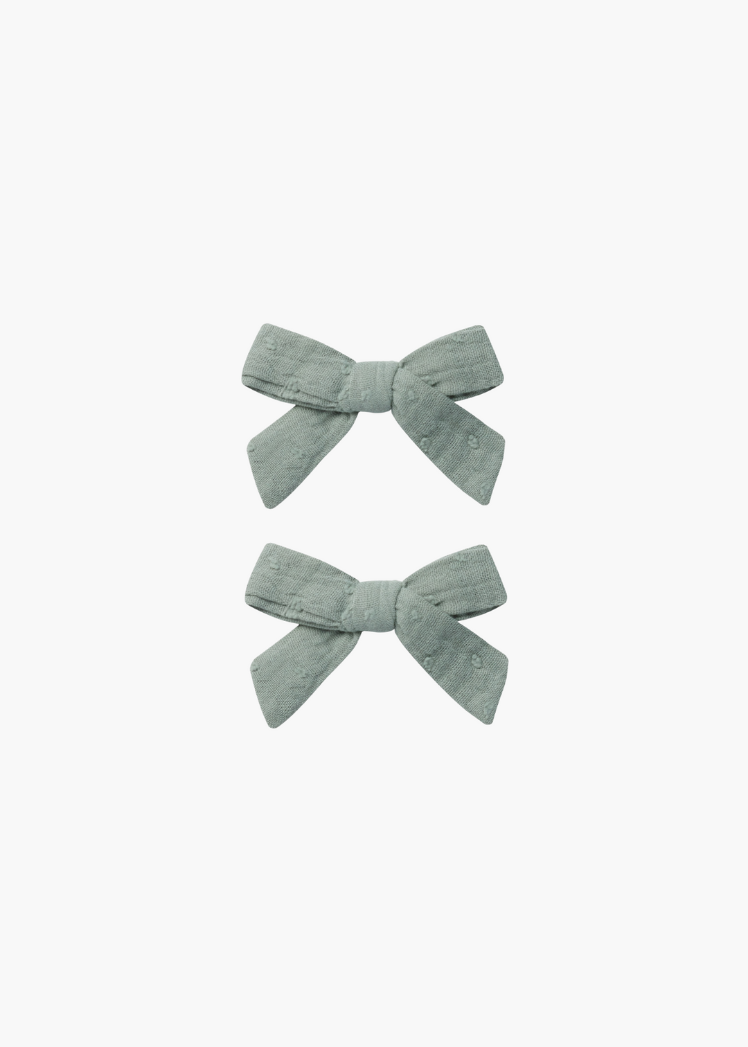 Bow with Clip || Aqua - FINAL SALE