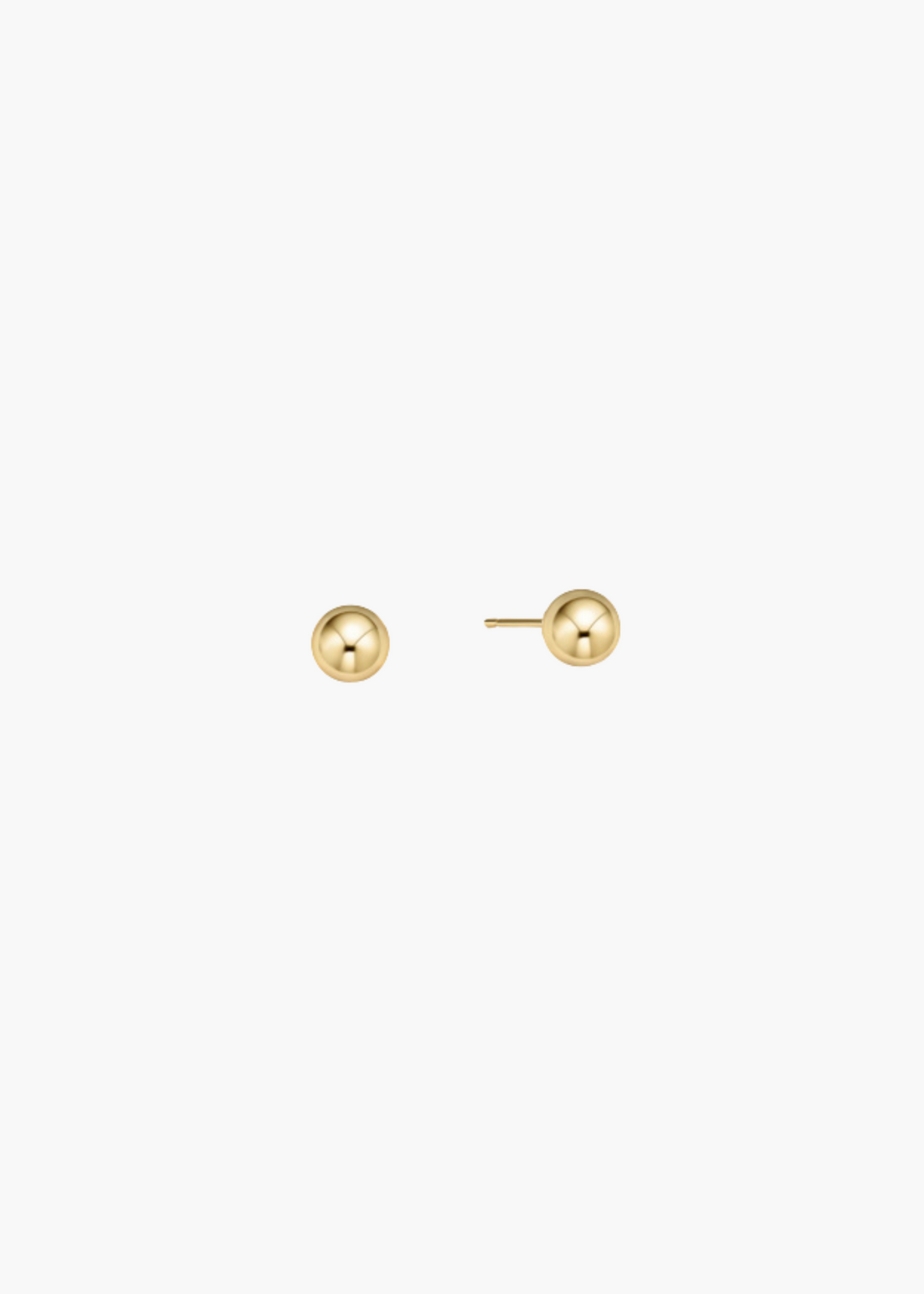 Classic 6mm Ball Stud - Gold