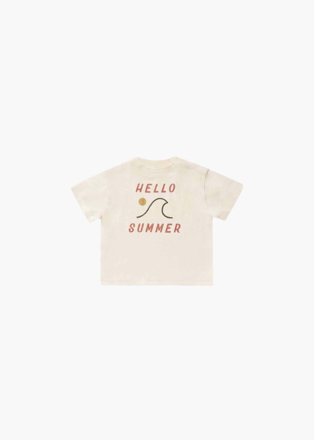 Relaxed Tee || Hello Summer - FINAL SALE