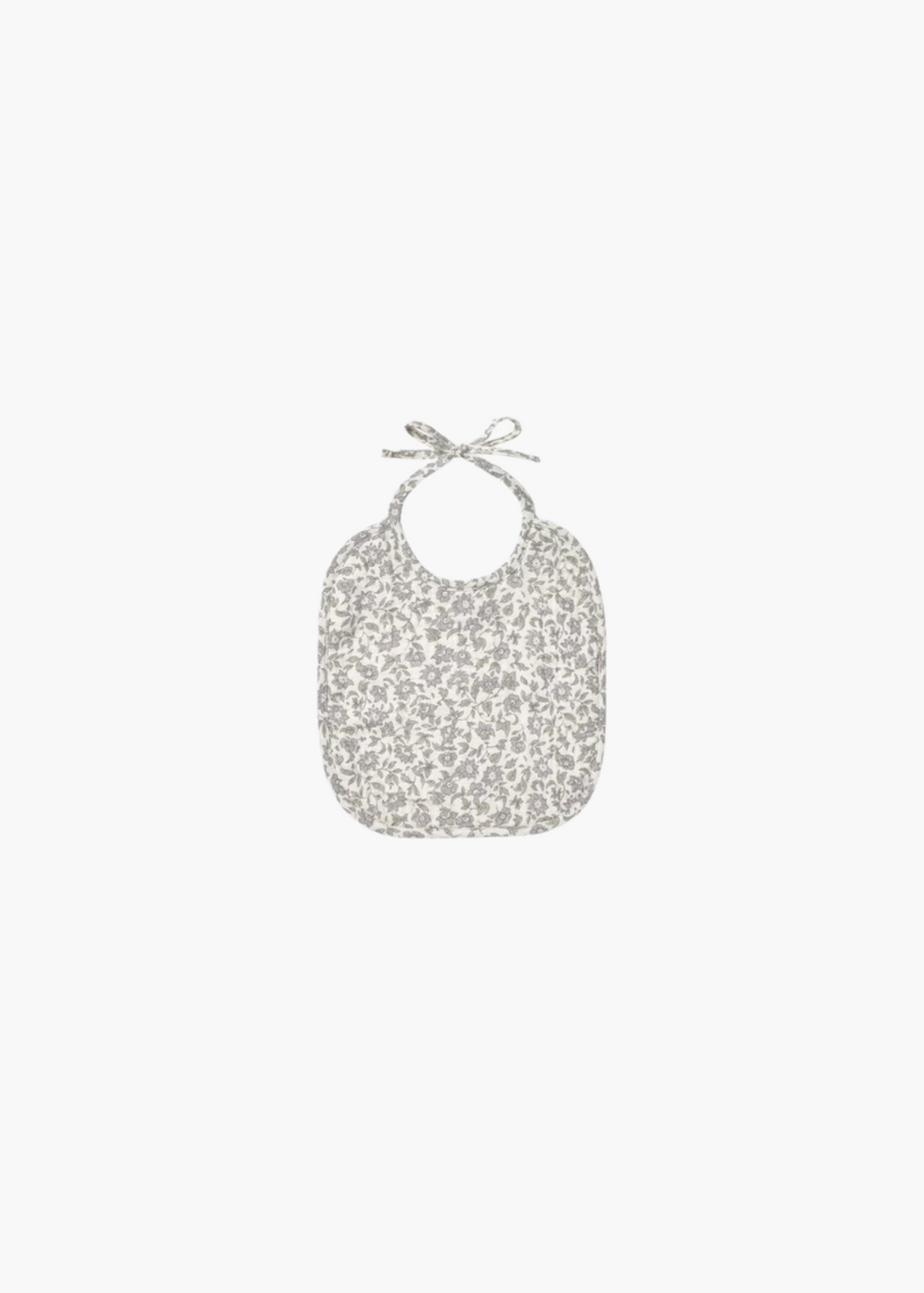 woven tie bib || french garden - FINAL SALE
