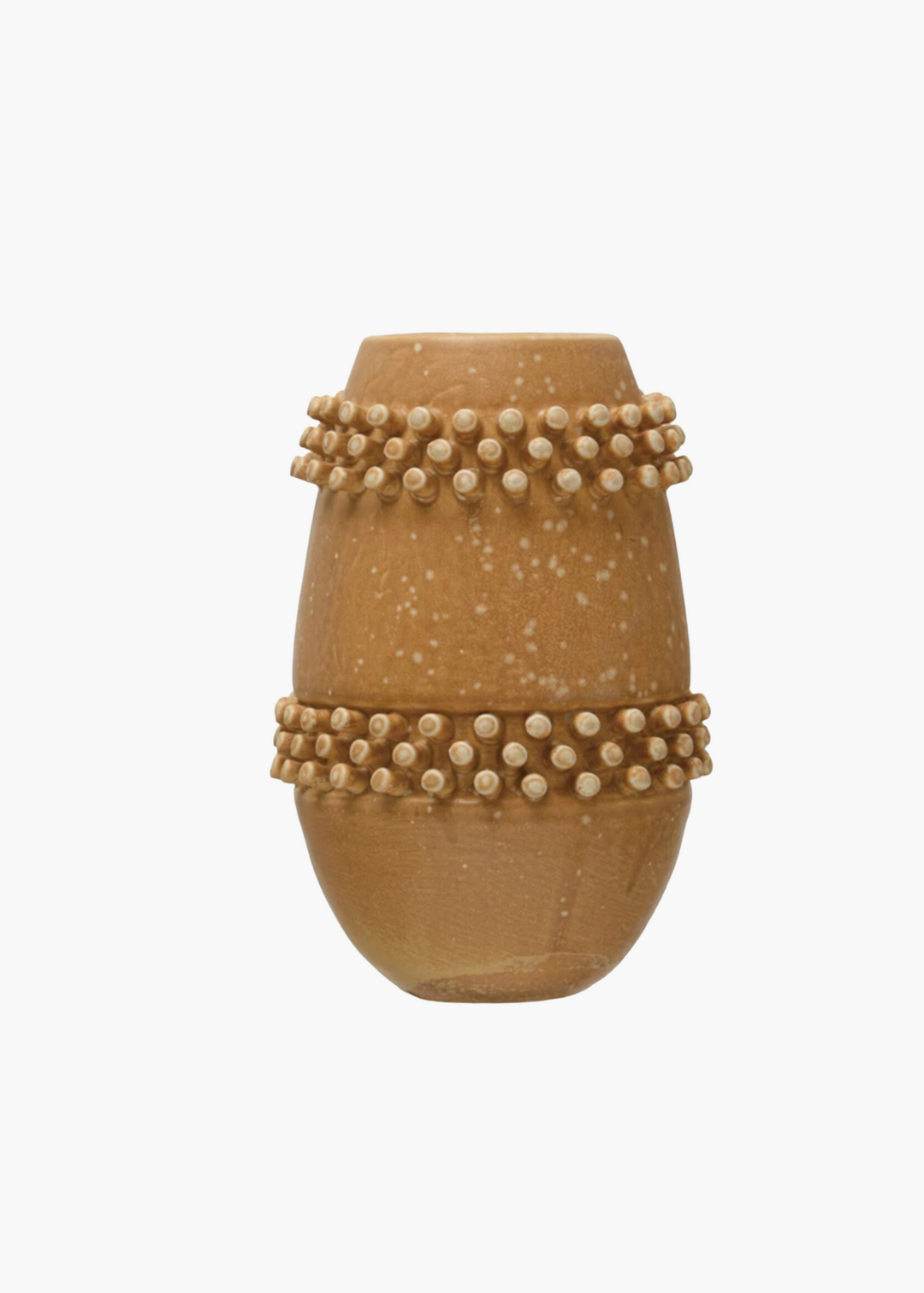 Stoneware Dotted Vase