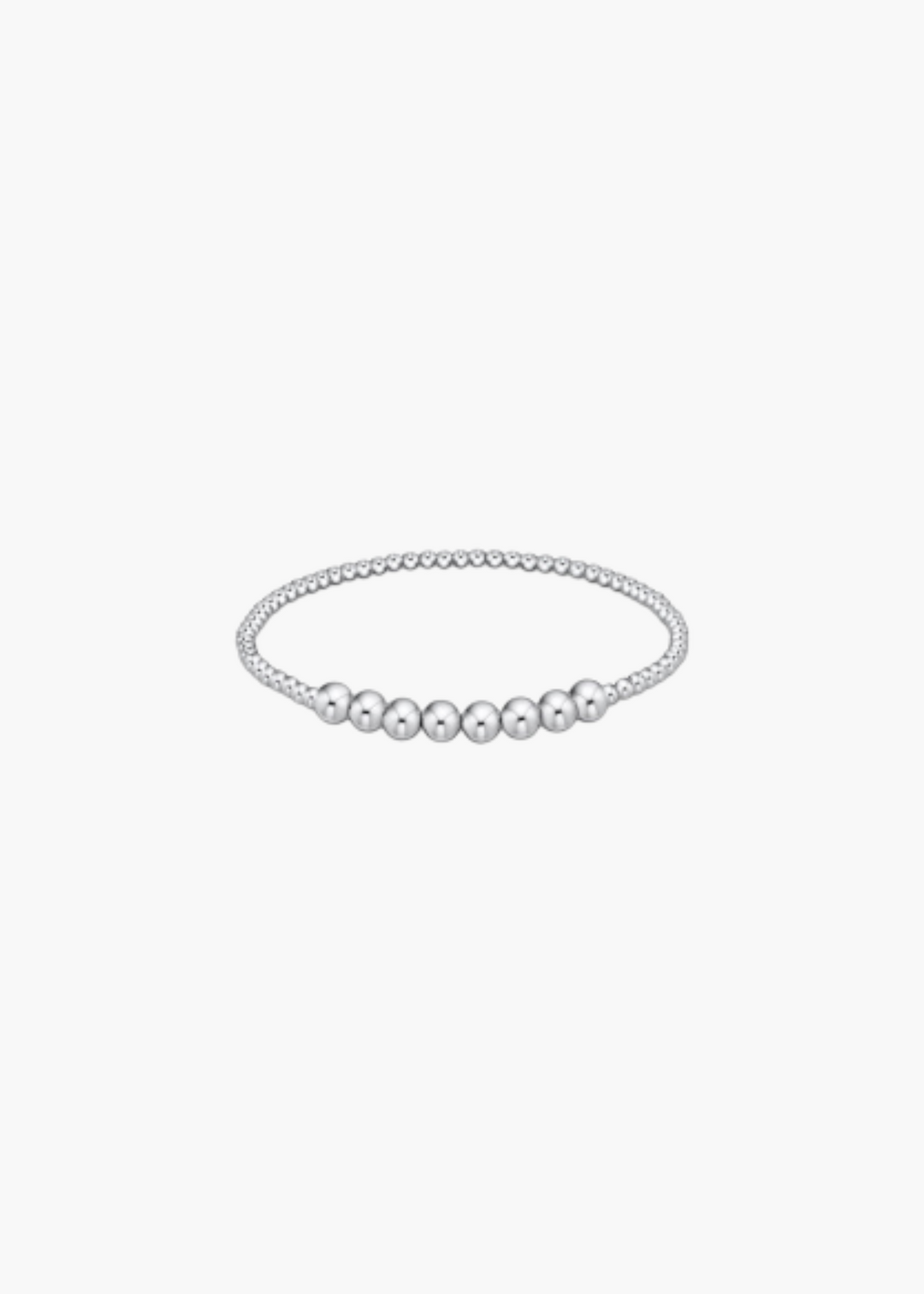 Classic Sterling Beaded Bliss 2.5mm Bead Bracelet - 5mm Sterling