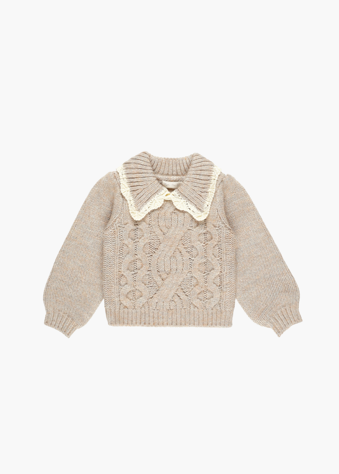 Alice Sweater || Heathered Sand-FINAL SALE