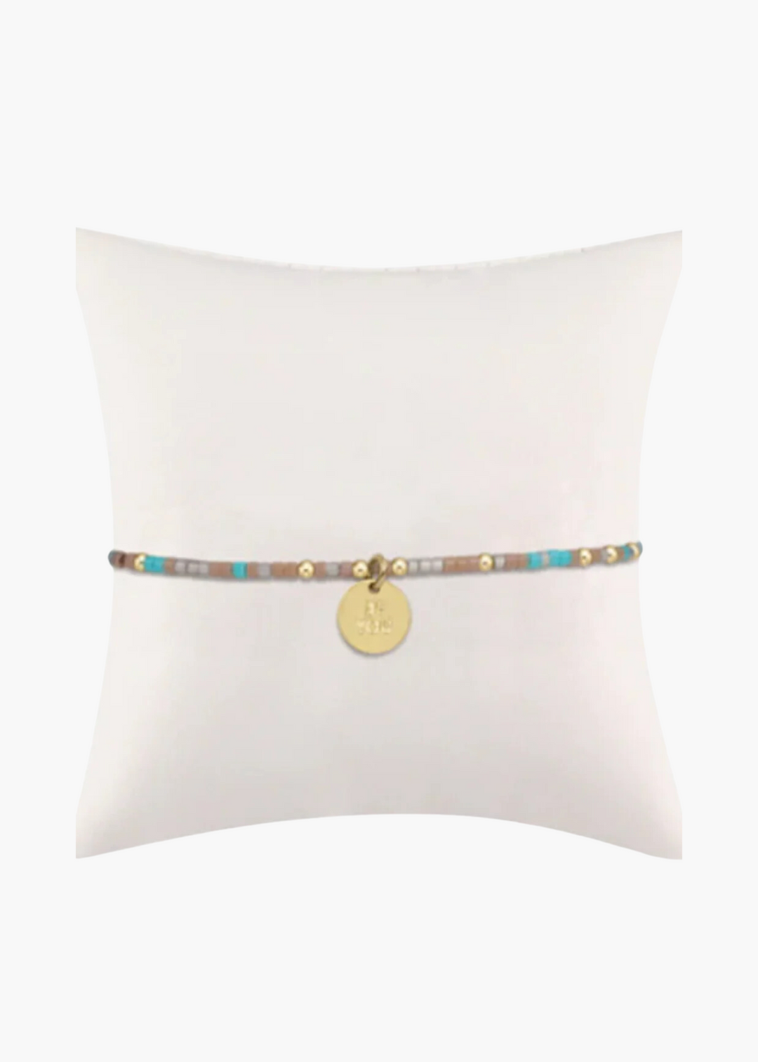 egirl Hope Unwritten Bracelet - Where's The Beach? - be you. Small Gold Disc