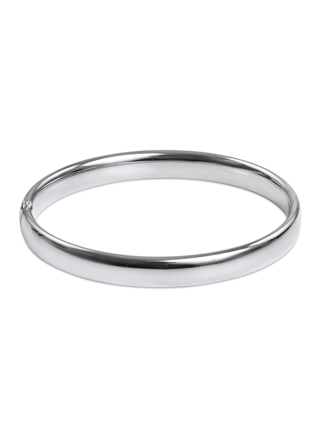 Cherish Sterling Bangle Bracelet Medium