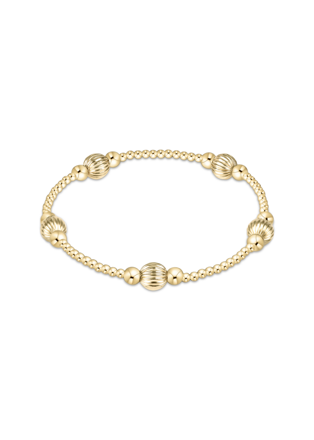 Purpose Dignity 6mm Bead Bracelet - Gold