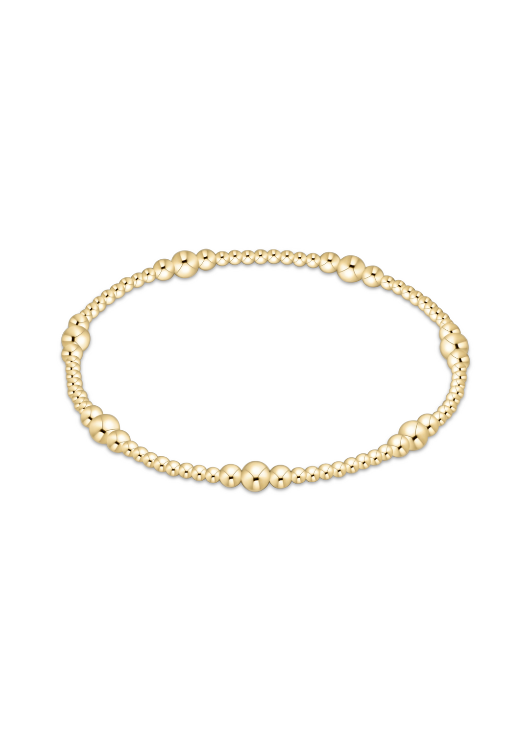 Purpose Gold 4mm Bead Bracelet