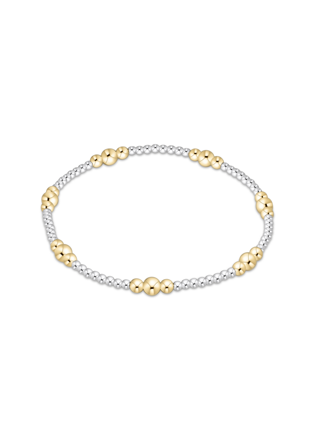 Purpose Gold 4mm Bead Bracelet - Mixed Metal