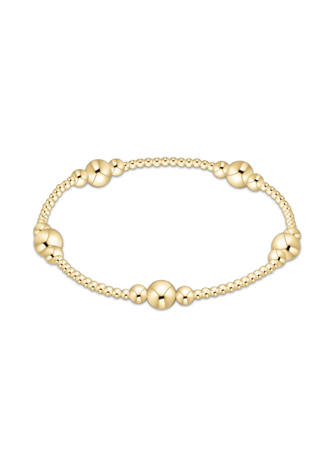 Purpose Gold 6mm Bead Bracelet