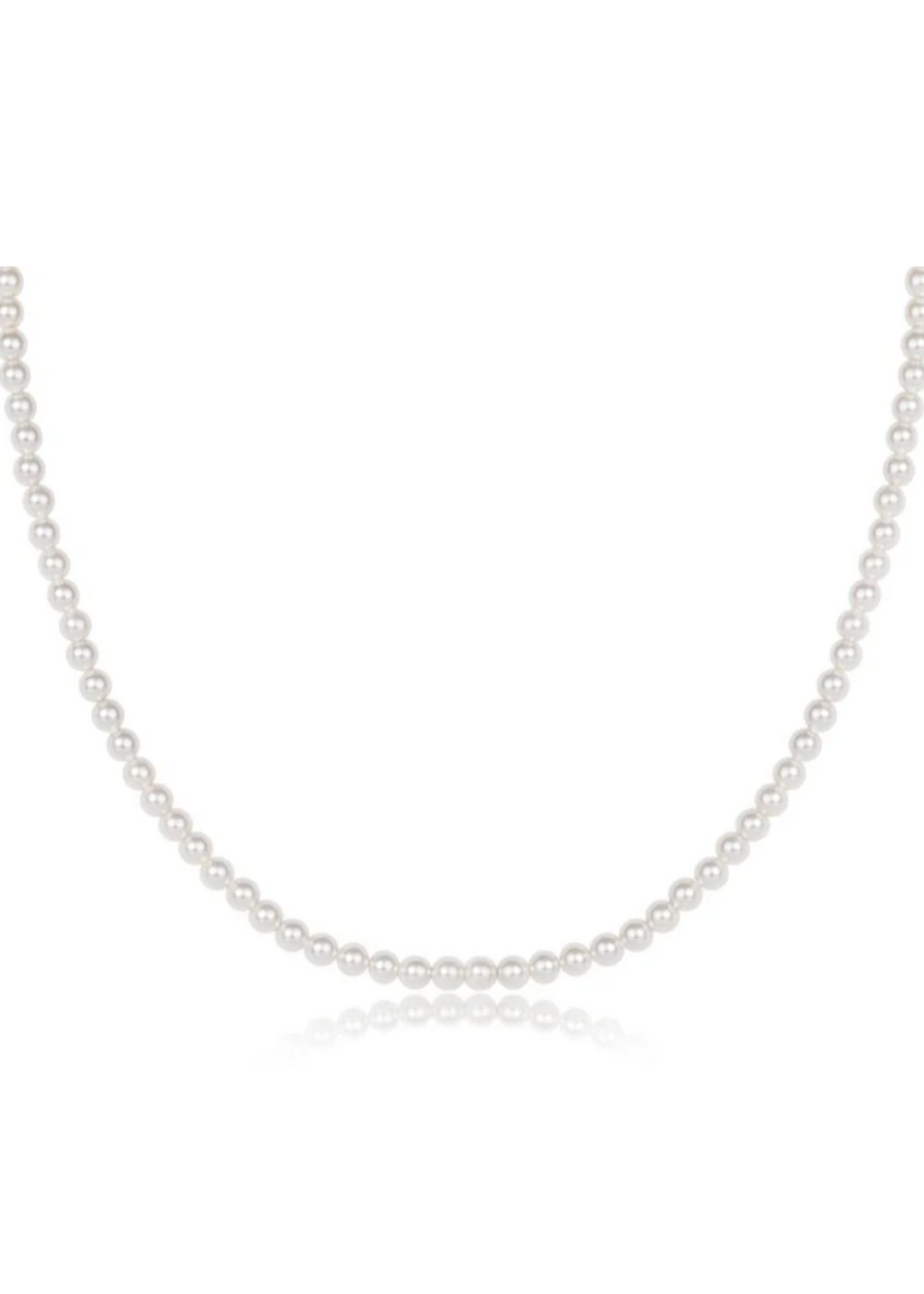 15" Choker Classic Pearl 3mm Bead