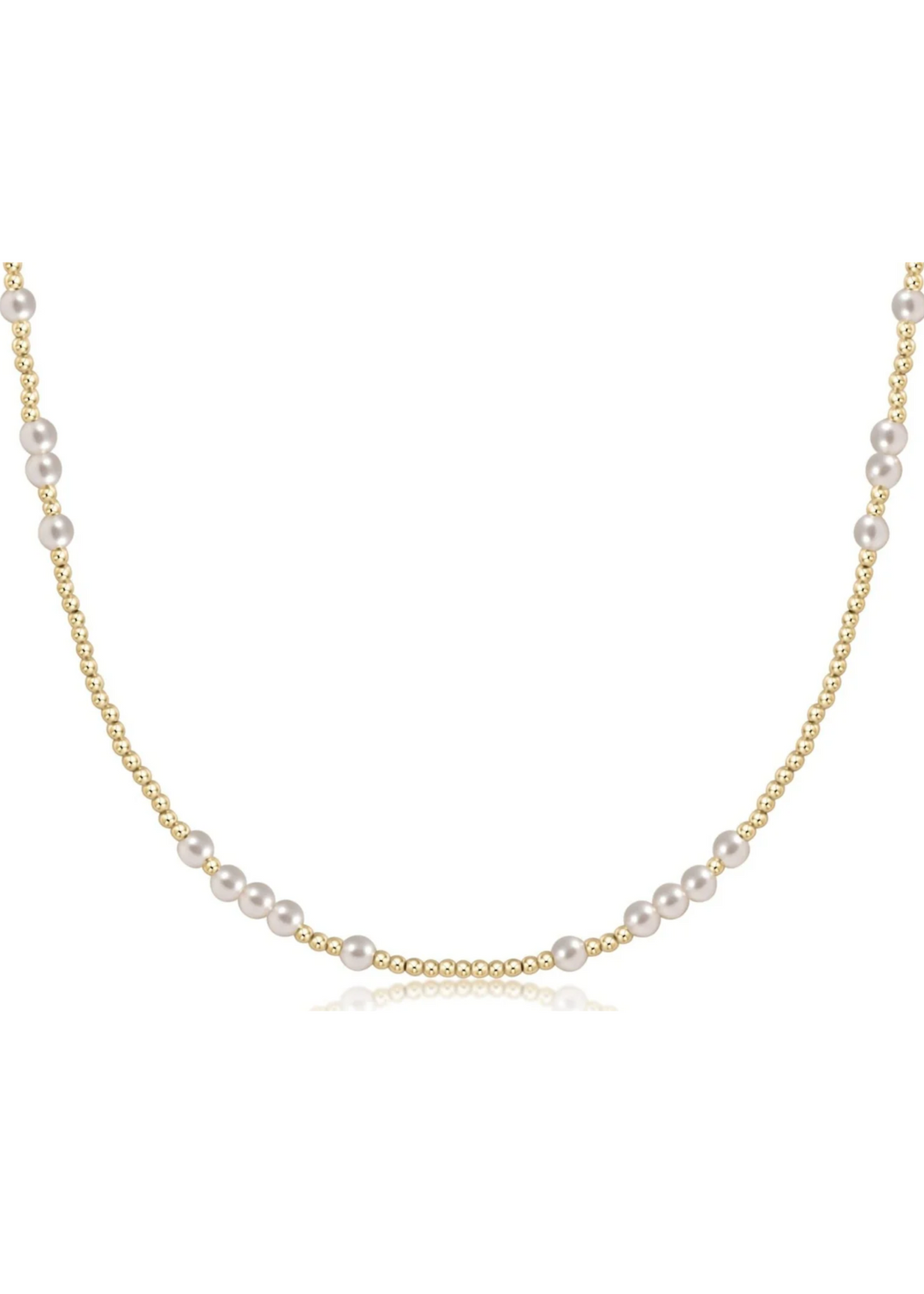 15" Choker Hope Unwritten - 4mm Pearl
