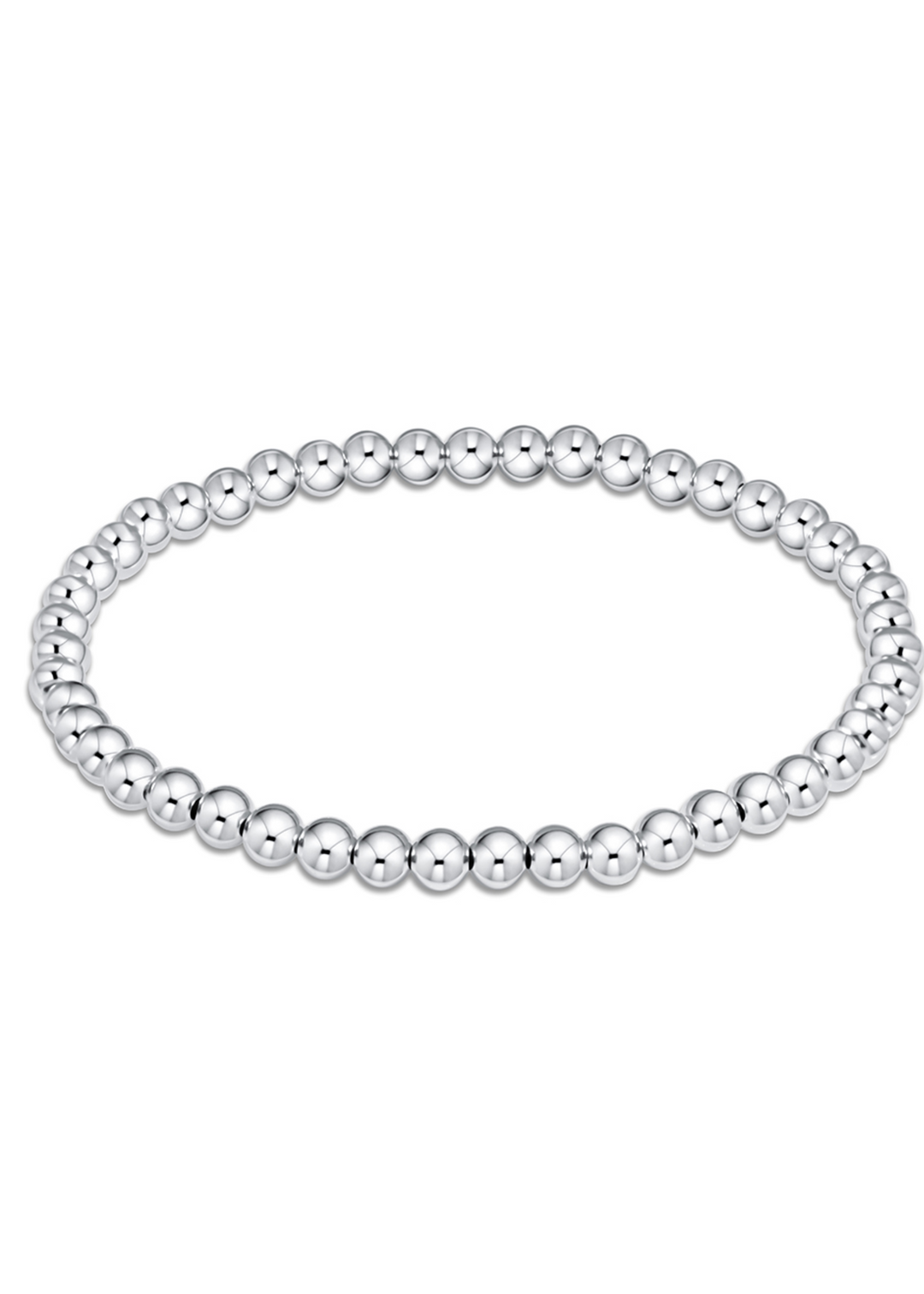 Classic Sterling 4mm Bead Bracelet