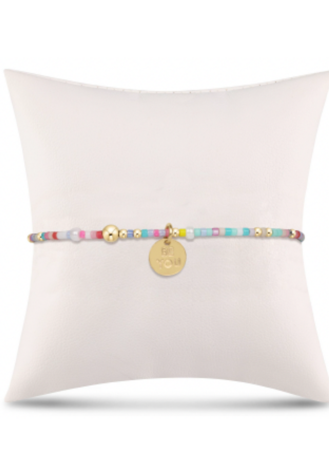 egirl Hope Unwritten Bracelet - Hot Mess - be you. Small Gold Disc