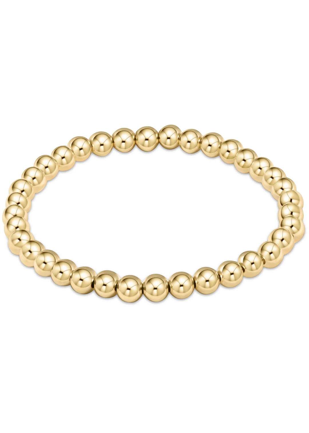 Classic Gold 5mm Bead Bracelet
