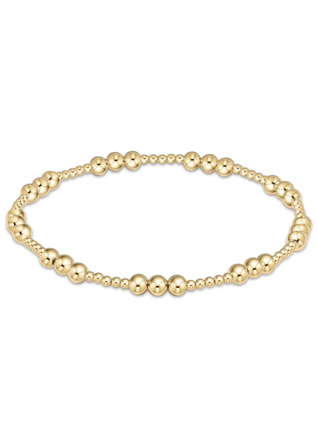 Classic Joy Pattern 4mm Bead Bracelet