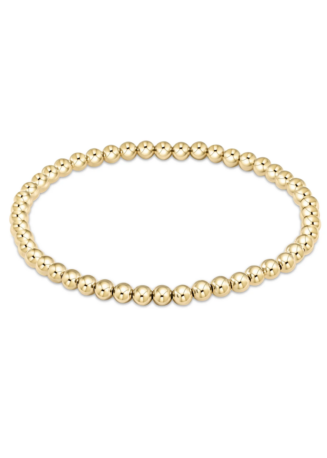 Extends - Classic Gold 4mm Bead Bracelet