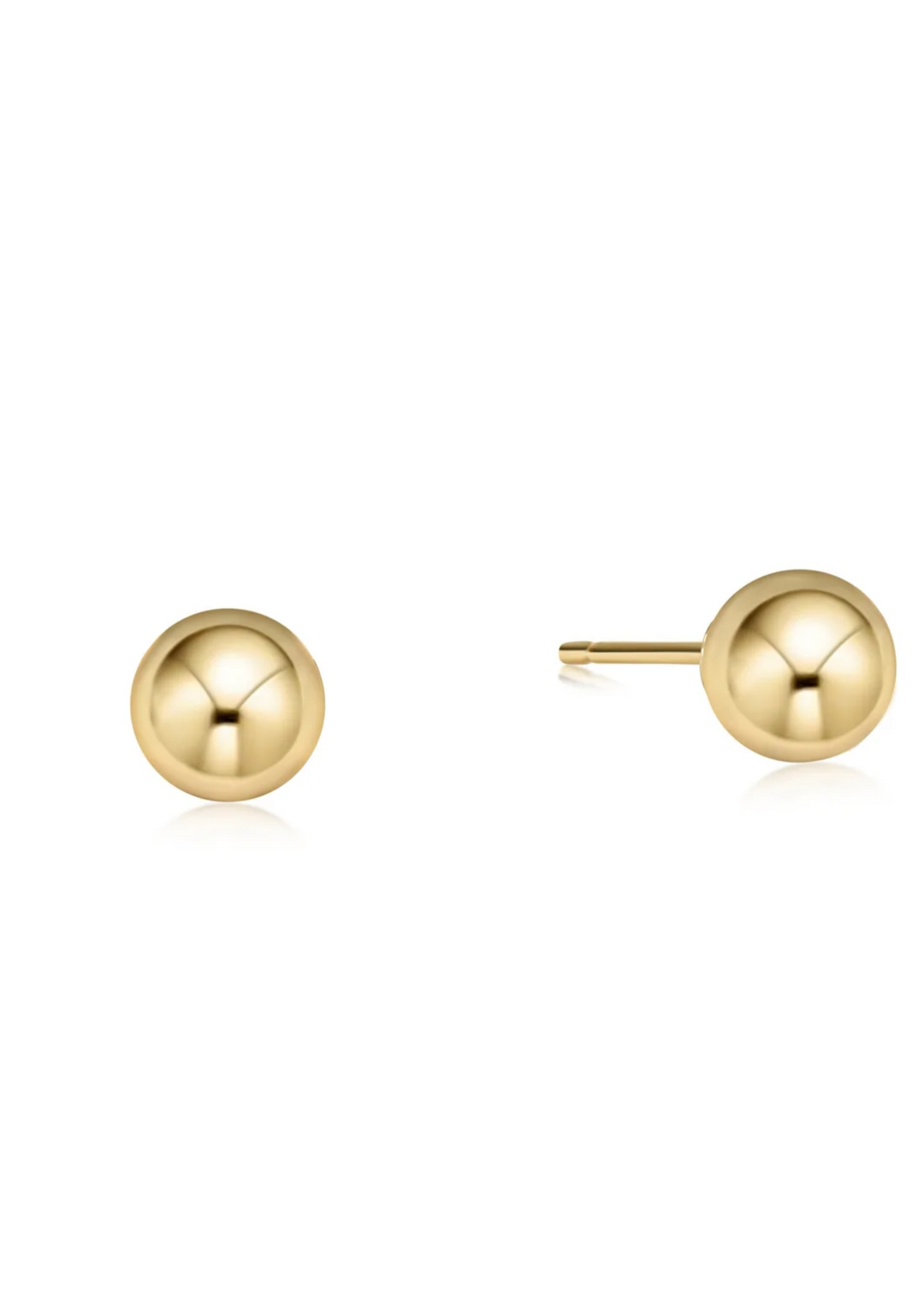 Classic 6mm Ball Stud - Gold
