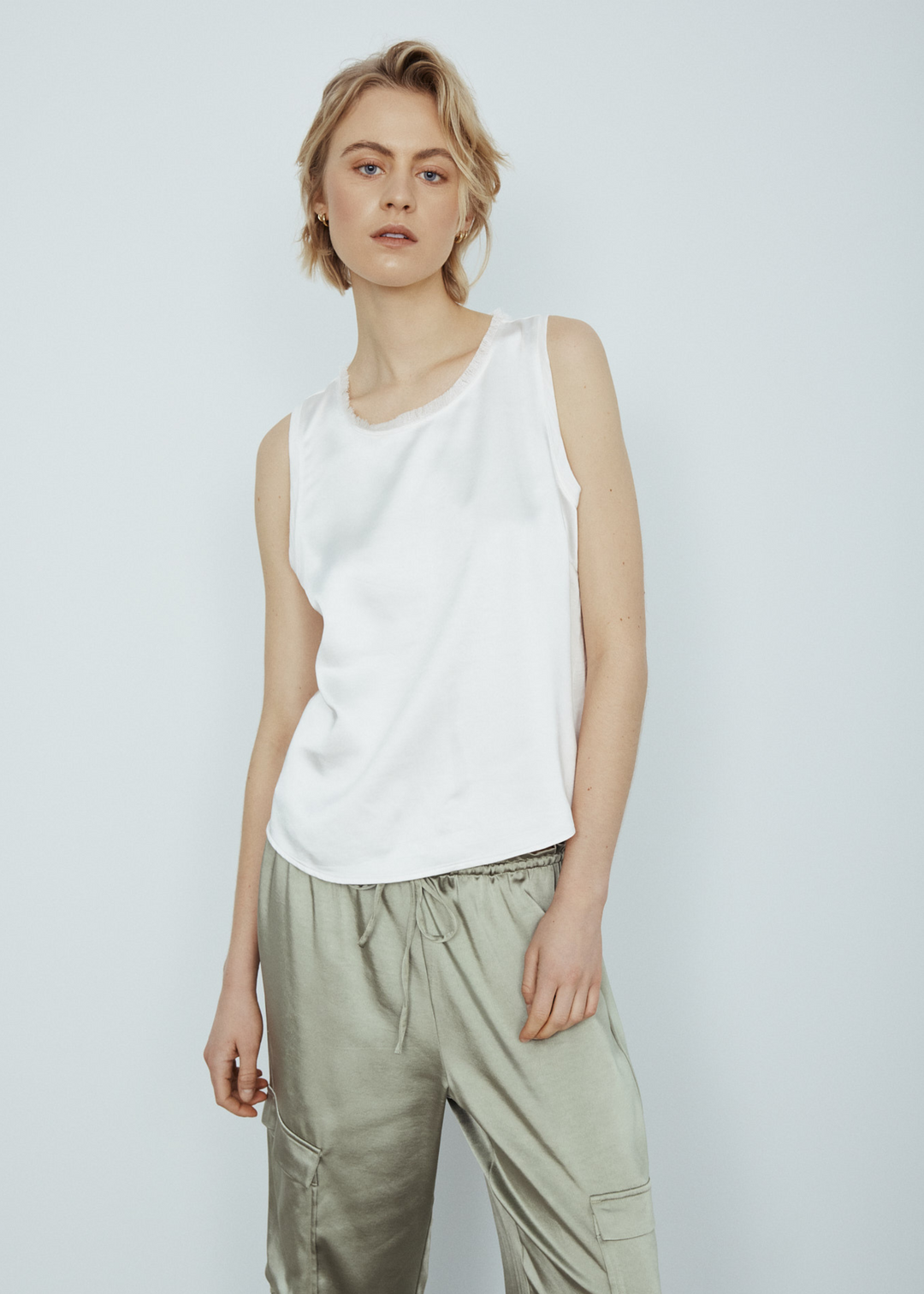 Sienna Satin Top