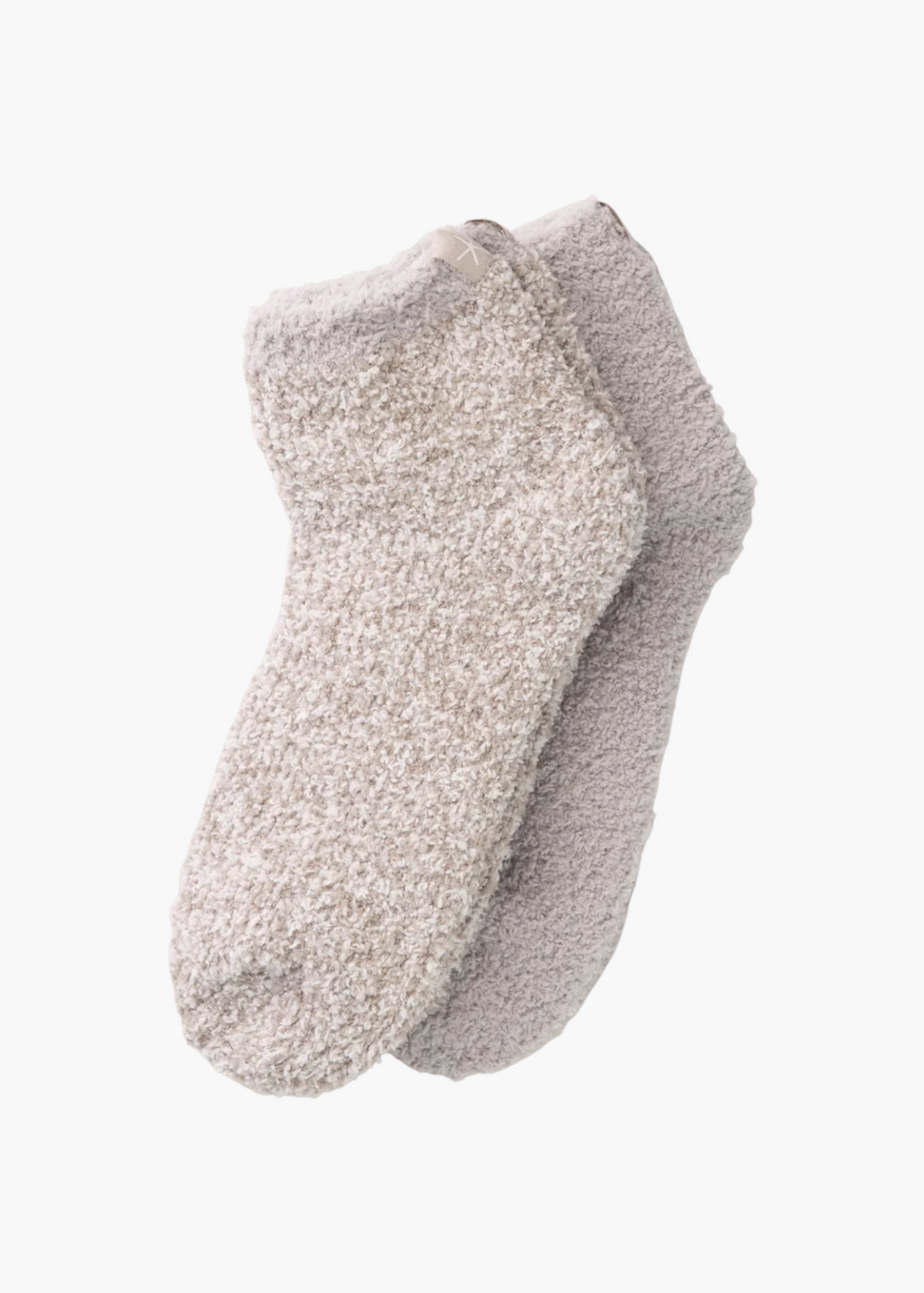 CozyChic® 2 Pair Tennis Sock Set - Oyster