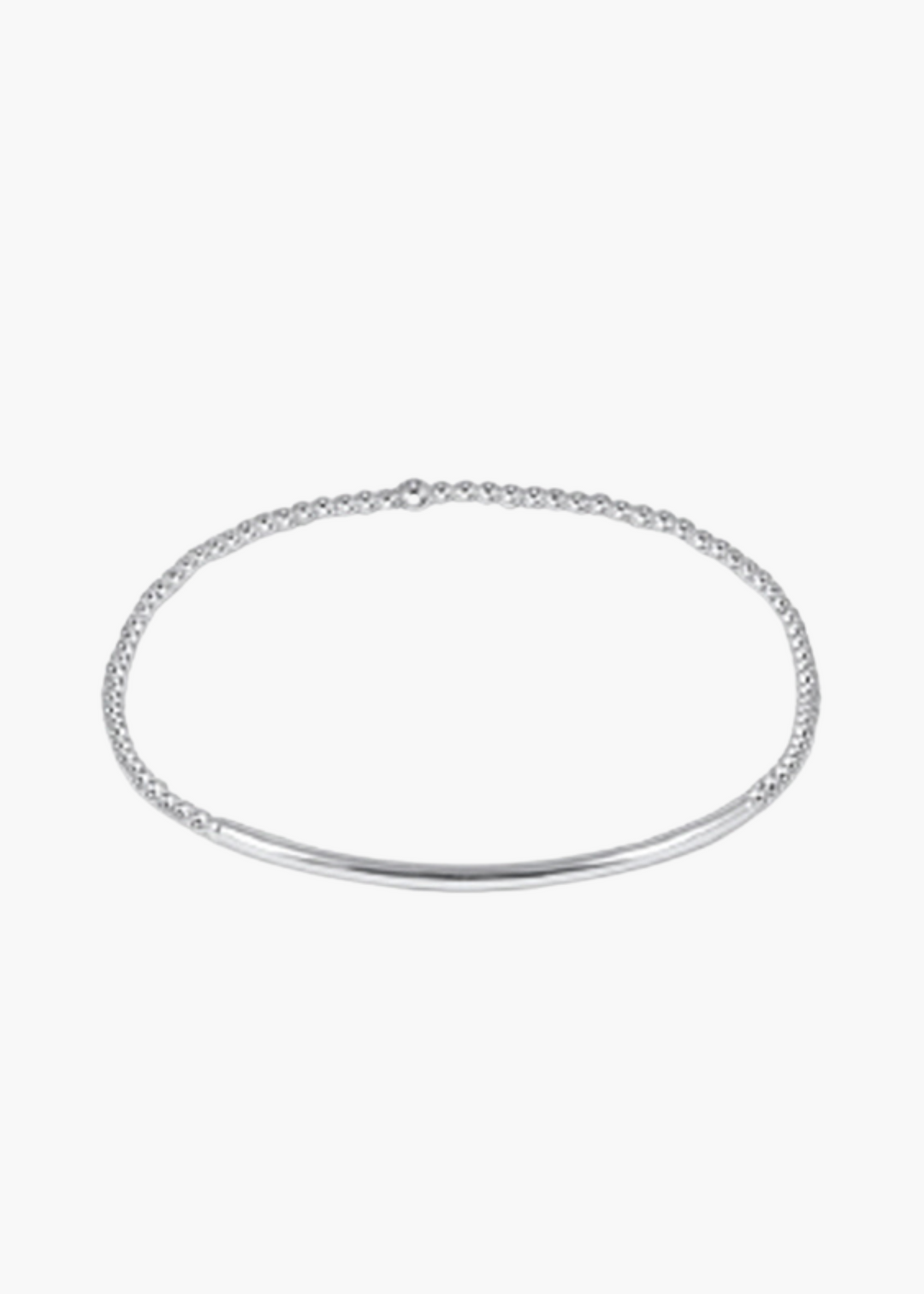 Classic Sterling 2mm Bead Bracelet - Bliss Bar