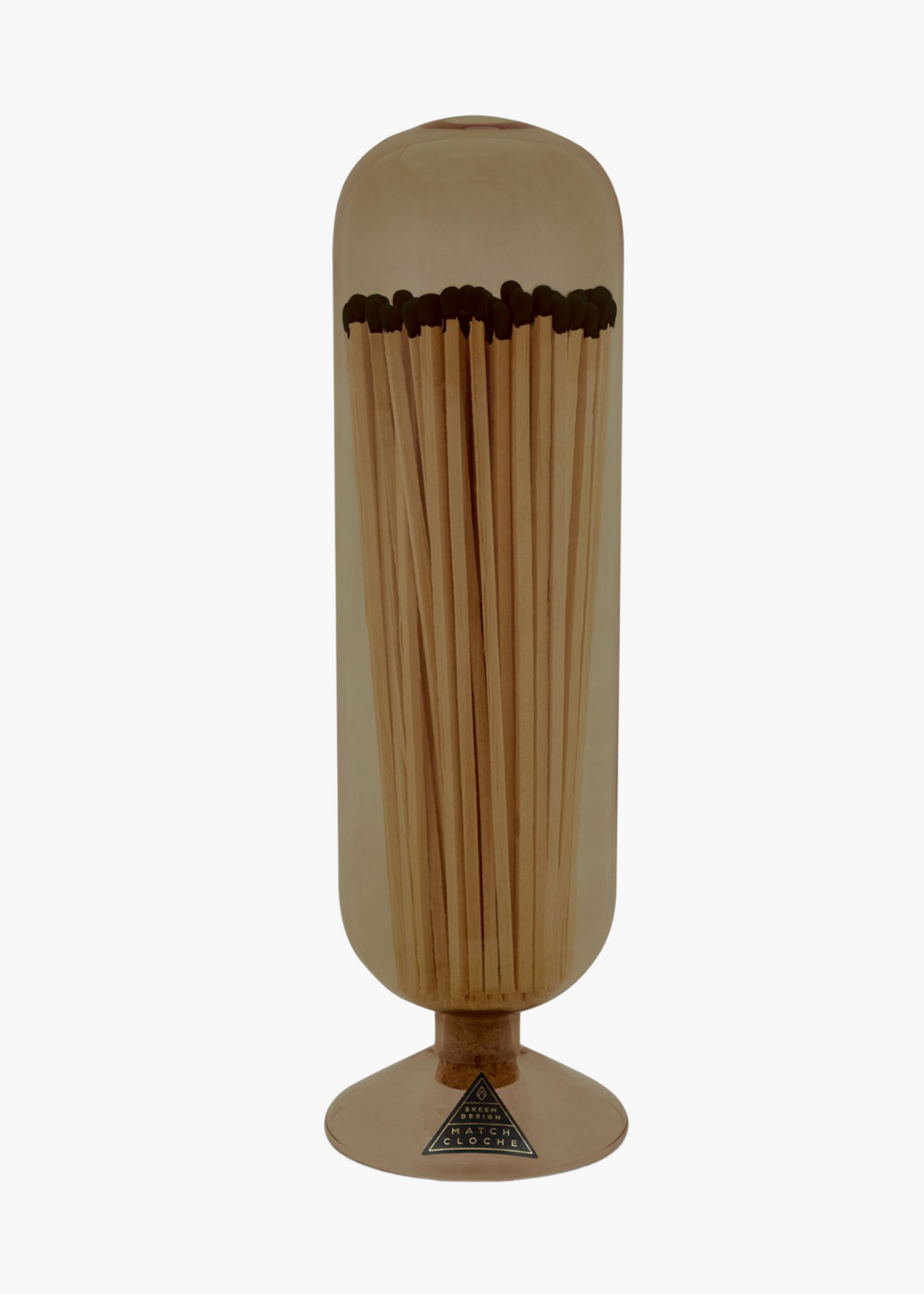 Amber Fireplace Match Cloche
