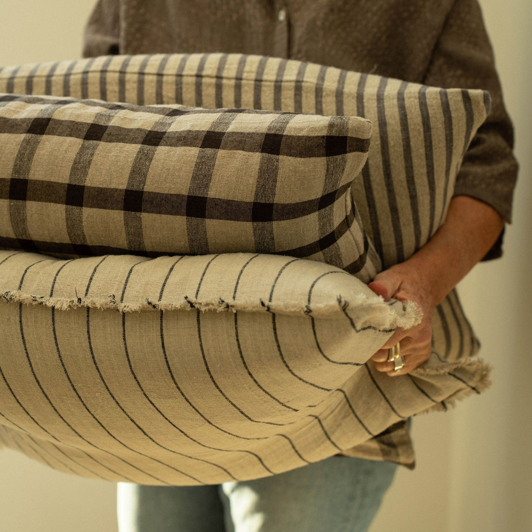 Oliver Pinstripe Pillow