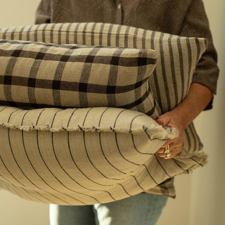 Oliver Pinstripe Pillow