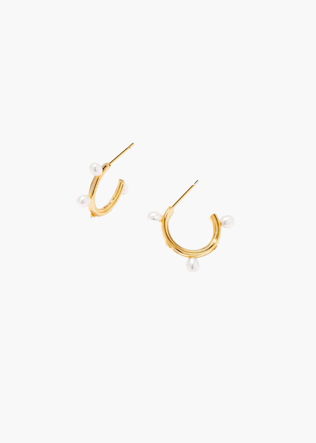 Leighton Pearl Huggie Earring - FINAL SALE