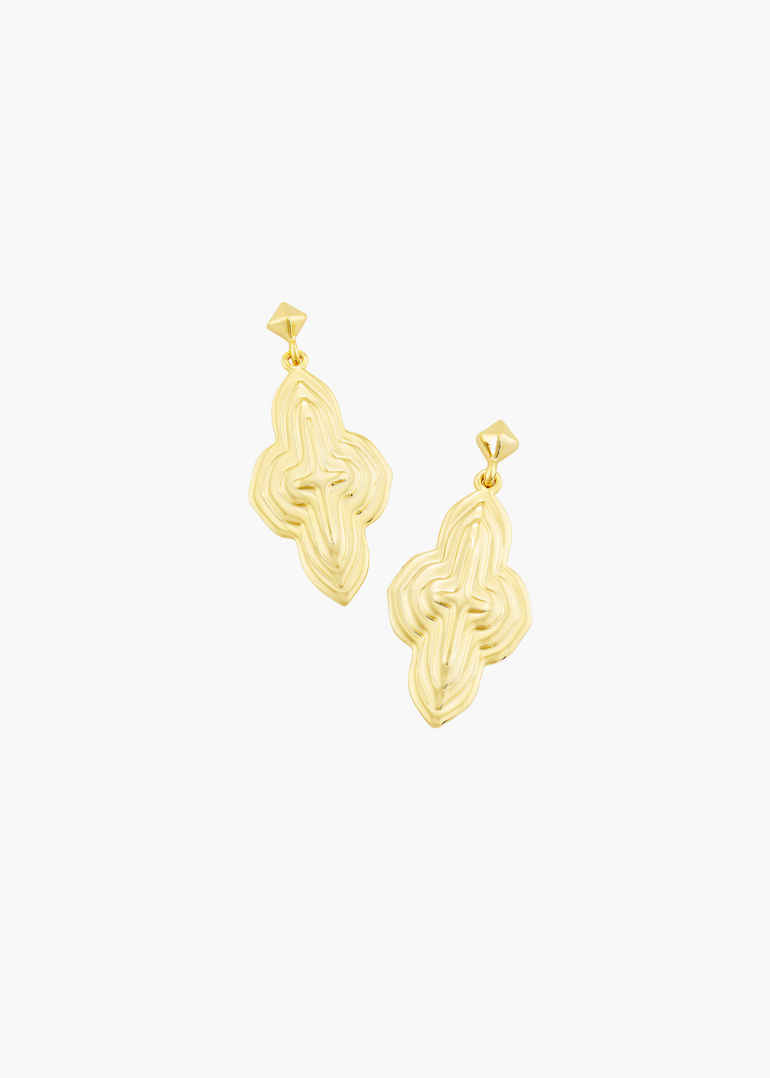 Abbie Metal Drop Earrings - FINAL SALE