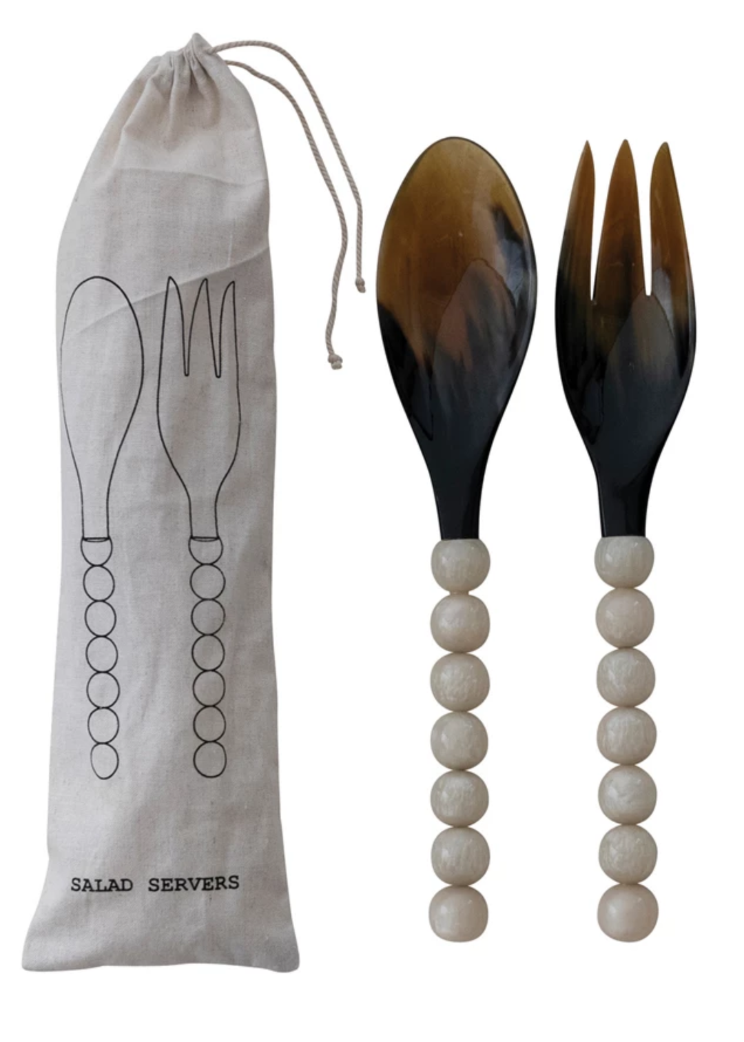 Bauble Salad Servers - Macy Carlisle