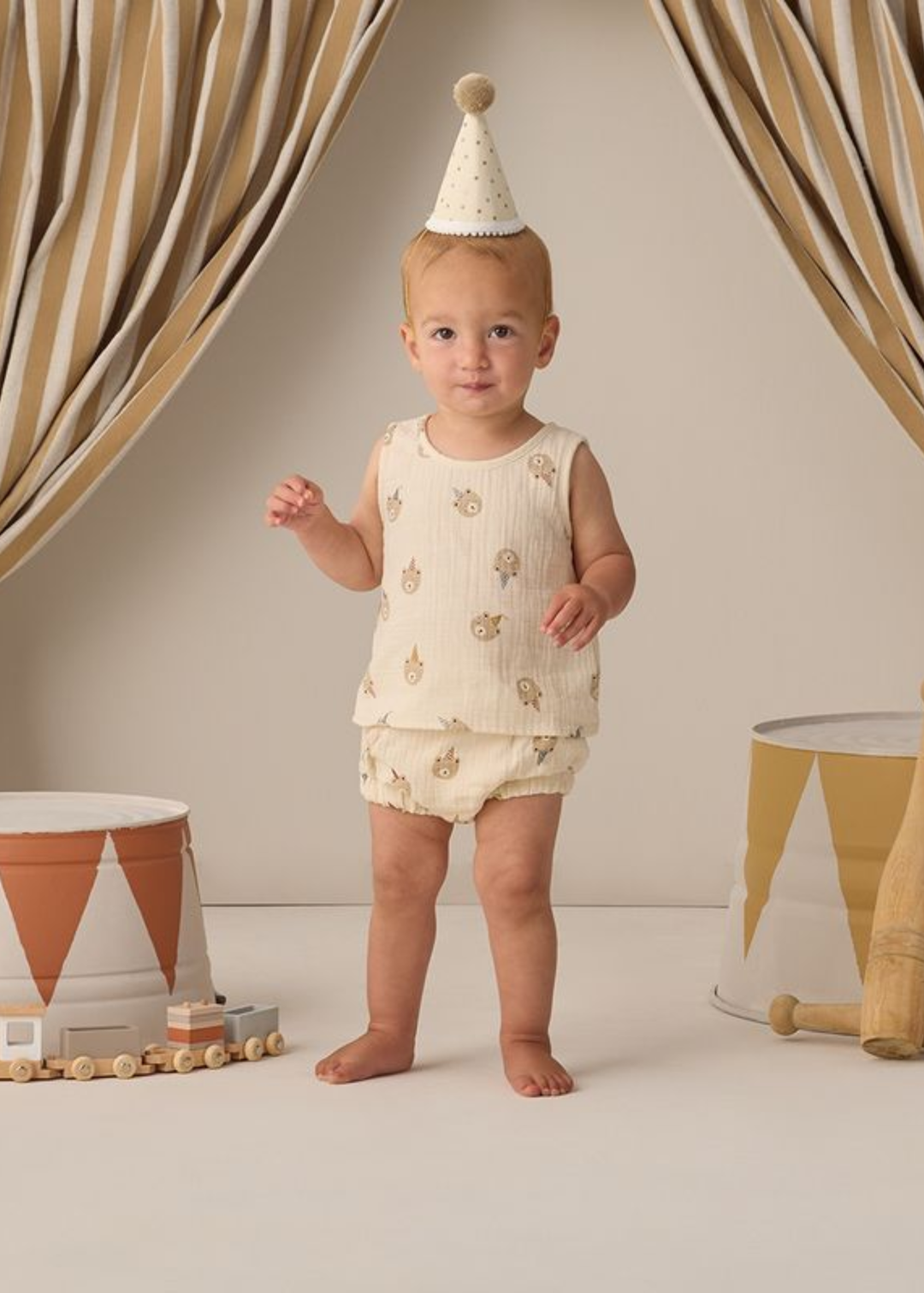 Woven Tank Set || Party Bears