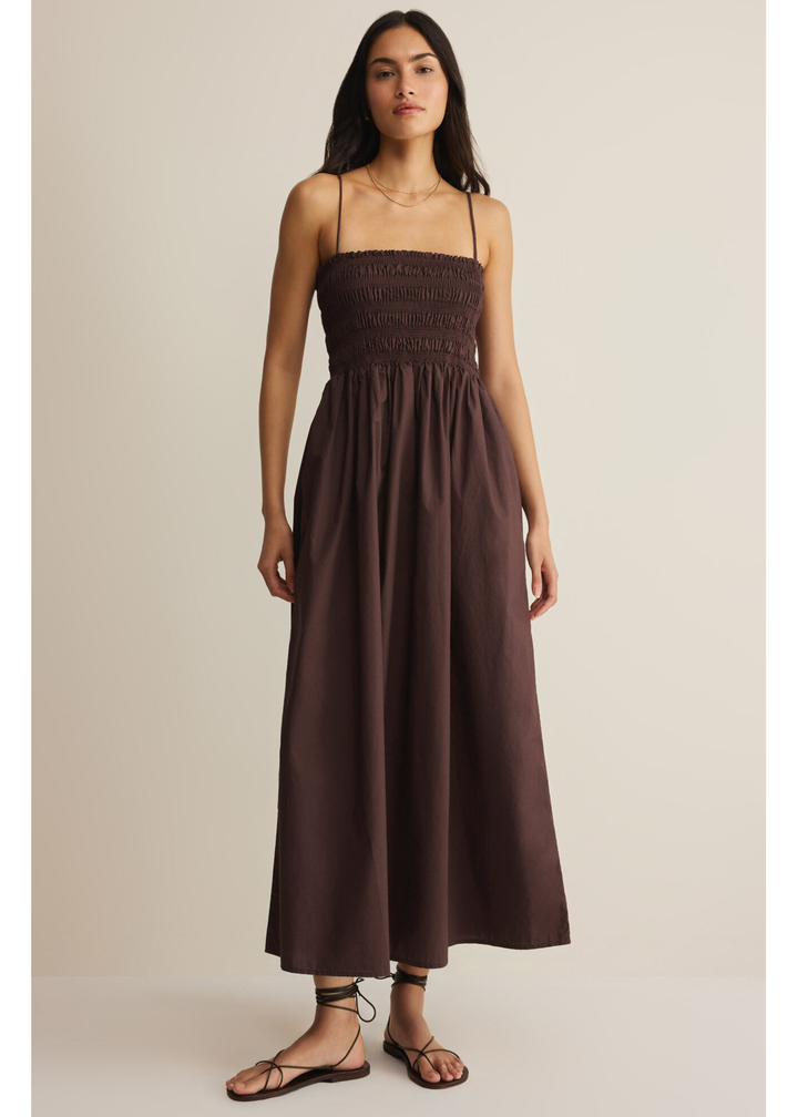 Cornelia Poplin Maxi Dress