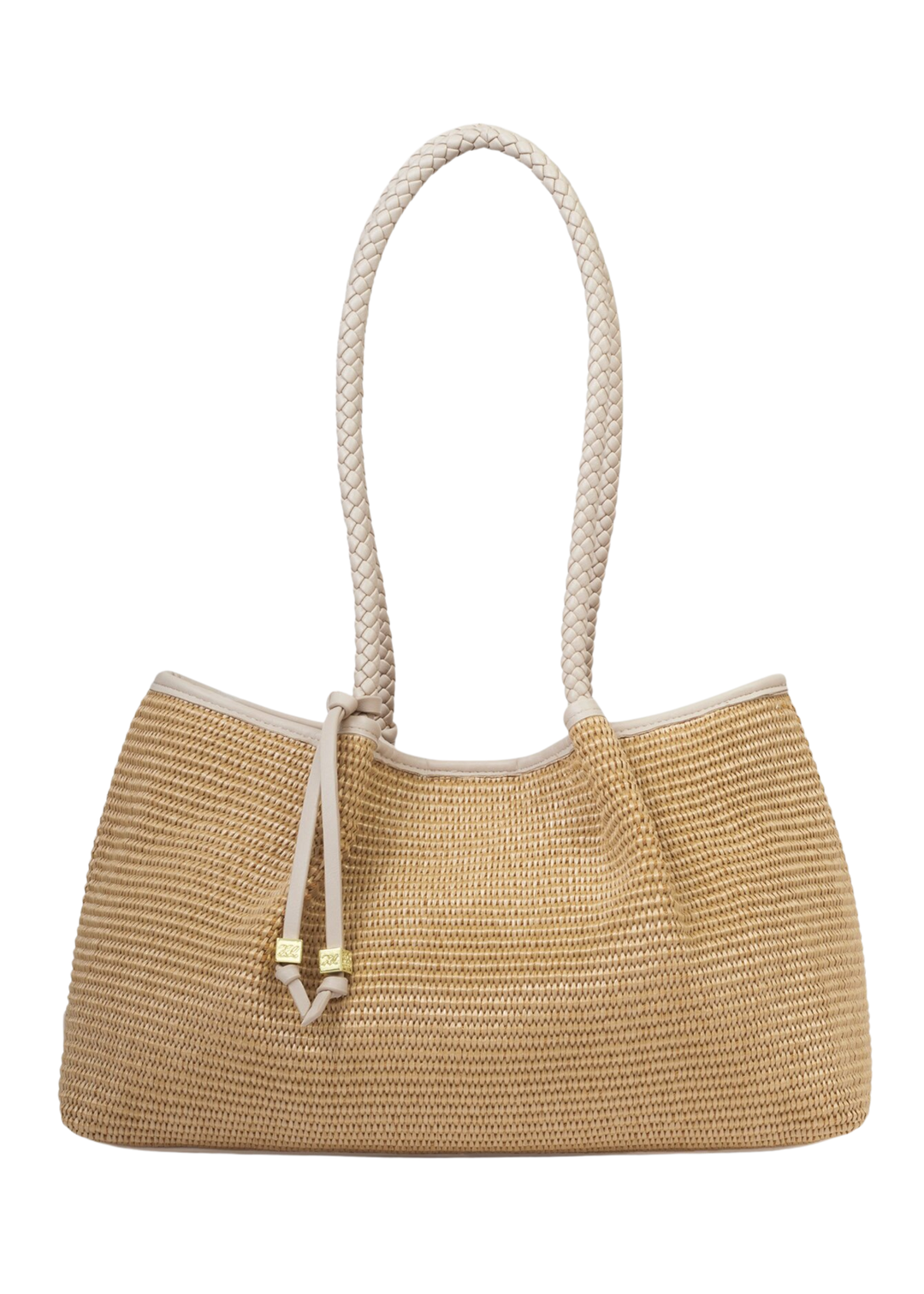 Nova Raffia Small Shoulder Tote - Macy Carlisle