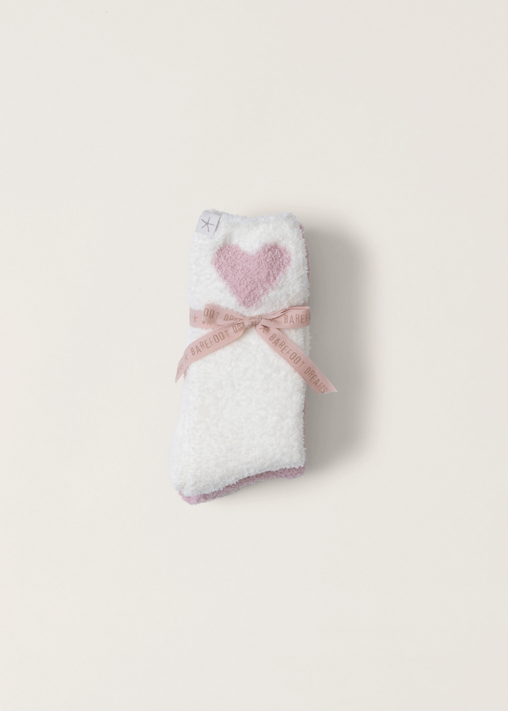 Cozychic® Heart Print Sock Set