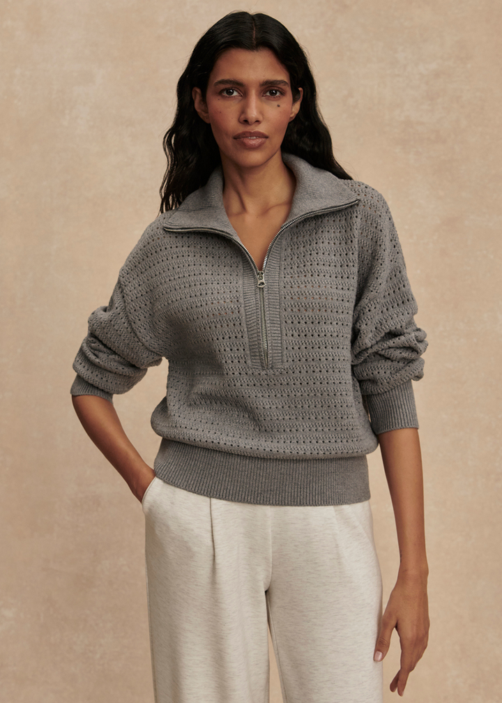 Darla Half-Zip Knit