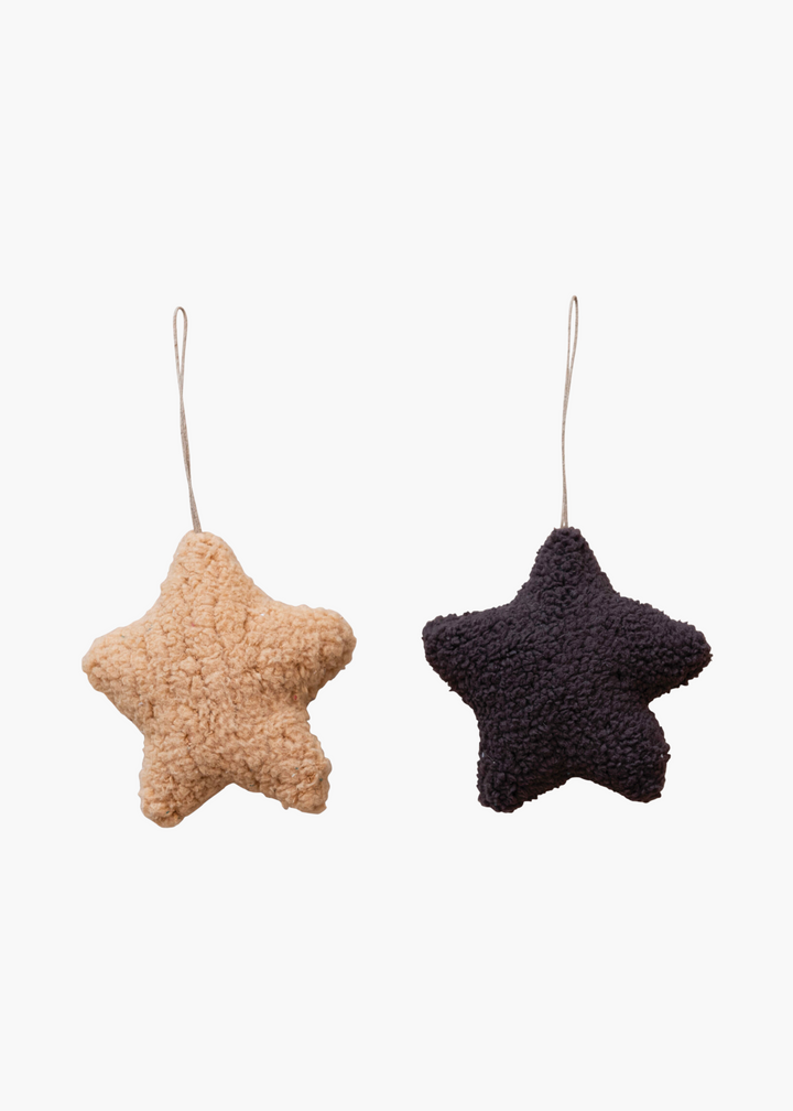 Sherpa Star Ornament