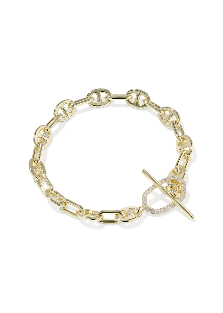 Elaina Toggle Link And Chain Bracelet