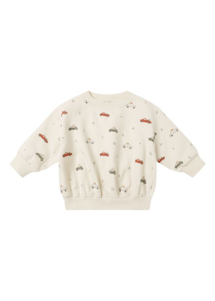 Relaxed Fleece Sweatshirt || Cars