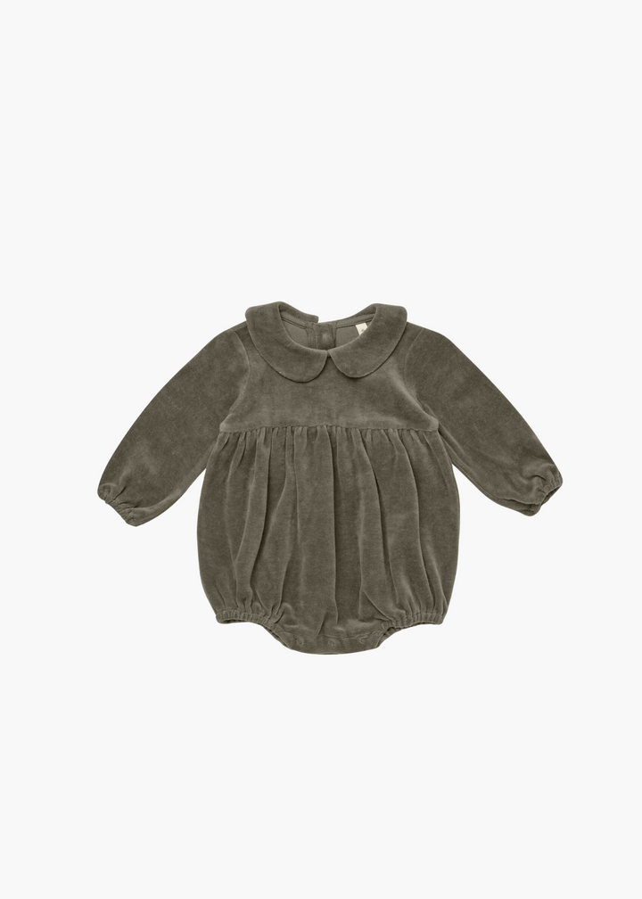 peter pan romper || forest