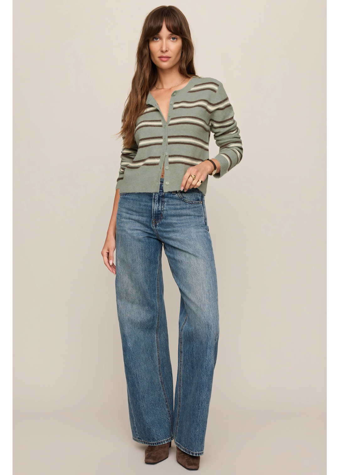 Medina Stripe Cardigan